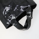 PRADA Shoulder Bag Nylon Enamel 2 Set Black Auth ar13916-5