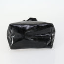 PRADA Shoulder Bag Nylon Enamel 2 Set Black Auth ar13916-7