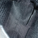 PRADA Shoulder Bag Nylon Enamel 2 Set Black Auth ar13916-9