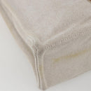 HERMES New Fourre Tout MM Hand Bag Canvas Beige Auth ar13917-13
