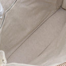 HERMES New Fourre Tout MM Hand Bag Canvas Beige Auth ar13917-15