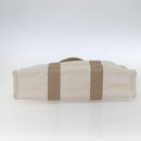 HERMES New Fourre Tout MM Hand Bag Canvas Beige Auth ar13917-9