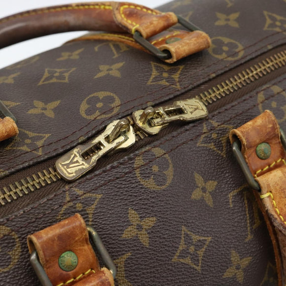 LOUIS VUITTON Monogram Keepall 45 Boston Bag M41428 LV Auth ar13921