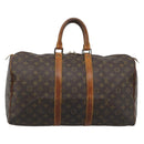 LOUIS VUITTON Monogram Keepall 45 Boston Bag M41428 LV Auth ar13921-2