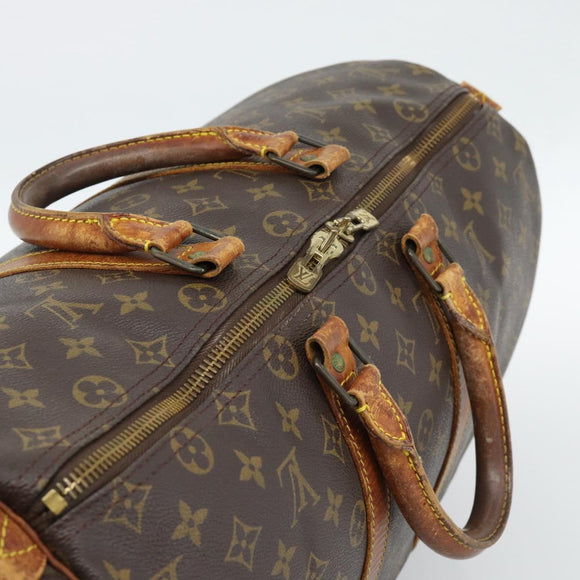LOUIS VUITTON Monogram Keepall 45 Boston Bag M41428 LV Auth ar13921