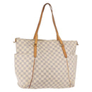LOUIS VUITTON Damier Azur Totally GM Tote Bag N51263 LV Auth ar13924-1