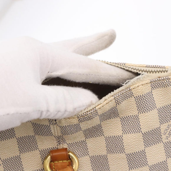 LOUIS VUITTON Damier Azur Totally GM Tote Bag N51263 LV Auth ar13924