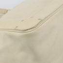 Chloe Tote Bag Leather Ivory Gold Auth ar13933-10