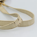 Chloe Tote Bag Leather Ivory Gold Auth ar13933-8