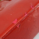 LOUIS VUITTON Monogram Vernis Reade PM Hand Bag Red Rouge M91088 LV Auth ar13936-10