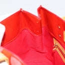 LOUIS VUITTON Monogram Vernis Reade PM Hand Bag Red Rouge M91088 LV Auth ar13936-22