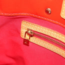 LOUIS VUITTON Monogram Vernis Reade PM Hand Bag Red Rouge M91088 LV Auth ar13936-23