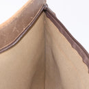 GUCCI GG Supreme Web Sherry Line Clutch Bag PVC Beige 89 02 060 Auth ar13939-17