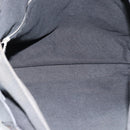 HERMES Troca Vertical Tote Bag Cotton Black Silver Auth ar13941-14