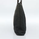 HERMES Troca Vertical Tote Bag Cotton Black Silver Auth ar13941-4