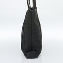 HERMES Troca Vertical Tote Bag Cotton Black Silver Auth ar13941-5