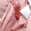 CHANEL Shoulder Bag Tweed Pink Silver CC Auth ar13942A-20