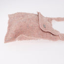 CHANEL Shoulder Bag Tweed Pink Silver CC Auth ar13942A-3