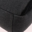 Miu Miu Shoulder Bag Cotton Gray Auth ar13943A-14