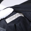 Miu Miu Shoulder Bag Cotton Gray Auth ar13943A-18