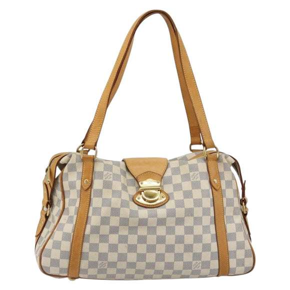 LOUIS VUITTON Damier Azur Stresa PM Tote Bag M51188 LV Auth ar13946