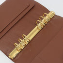 LOUIS VUITTON Monogram Agenda GM Day Planner Cover R20006 LV Auth ar13947-9