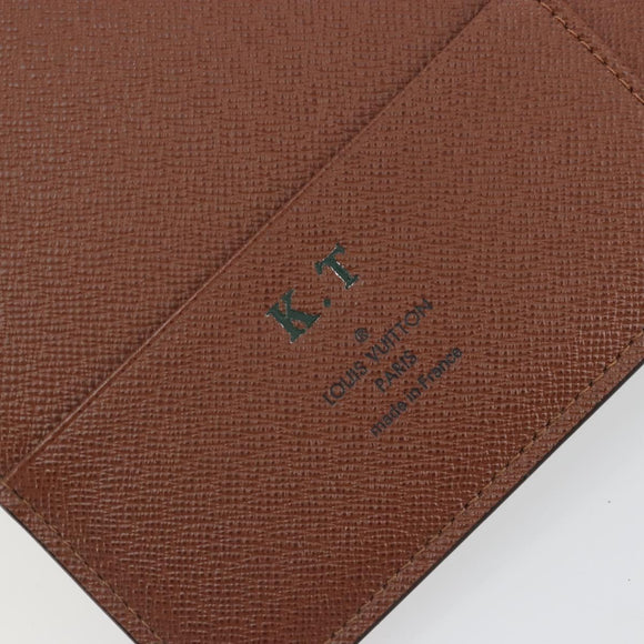LOUIS VUITTON Monogram Agenda GM Day Planner Cover R20006 LV Auth ar13947