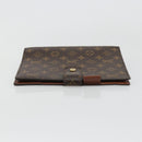 LOUIS VUITTON Monogram Agenda GM Day Planner Cover R20006 LV Auth ar13947-3