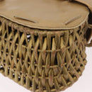 BOTTEGA VENETA Shoulder Bag Rattan Gold Auth ar13948-13