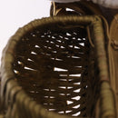 BOTTEGA VENETA Shoulder Bag Rattan Gold Auth ar13948-18