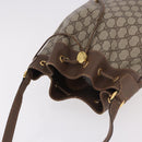 GUCCI GG Supreme Web Sherry Line Purse Bag PVC Beige 164 02 085 Auth ar13949-6