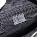 GUCCI GG Canvas Shoulder Bag Black Silver 122759 Auth ar13952-17