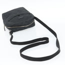 GUCCI GG Canvas Shoulder Bag Black Silver 122759 Auth ar13952-7