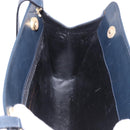 Salvatore Ferragamo Shoulder Bag Leather Navy Gold Auth ar13953-17