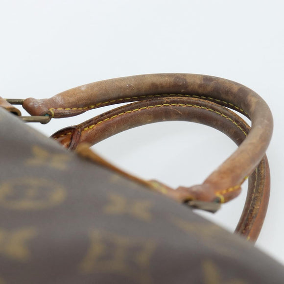 LOUIS VUITTON Monogram Speedy 30 Hand Bag M41526 LV Auth ar13956