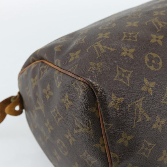 LOUIS VUITTON Monogram Speedy 30 Hand Bag M41526 LV Auth ar13956