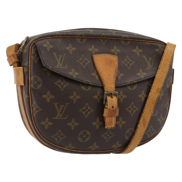 LOUIS VUITTON Monogram Jeune Fille MM Shoulder Bag M51226 LV Auth ar13957