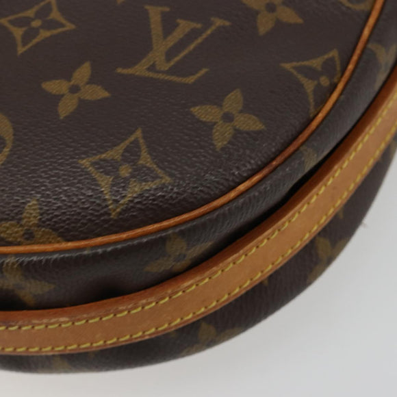 LOUIS VUITTON Monogram Jeune Fille MM Shoulder Bag M51226 LV Auth ar13957