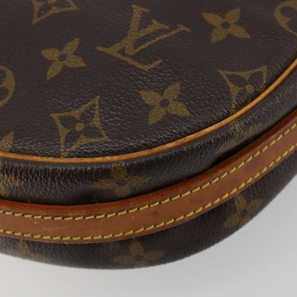 LOUIS VUITTON Monogram Jeune Fille MM Shoulder Bag M51226 LV Auth ar13957