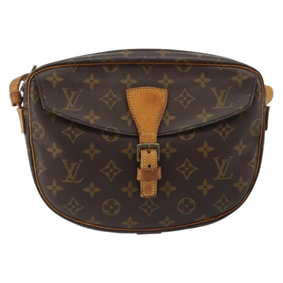 LOUIS VUITTON Monogram Jeune Fille MM Shoulder Bag M51226 LV Auth ar13957