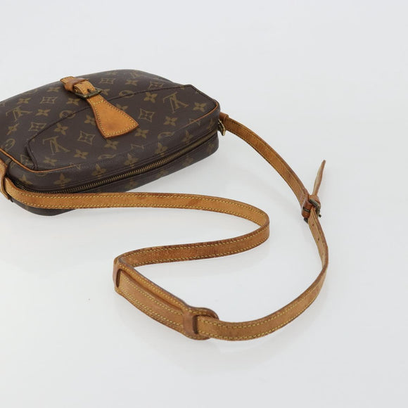 LOUIS VUITTON Monogram Jeune Fille MM Shoulder Bag M51226 LV Auth ar13957