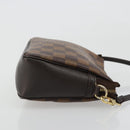 LOUIS VUITTON Damier Ebene Trousse Makeup Pouch N51982 LV Auth ar13958V-4