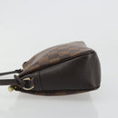 LOUIS VUITTON Damier Ebene Trousse Makeup Pouch N51982 LV Auth ar13958V-5