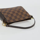 LOUIS VUITTON Damier Ebene Trousse Makeup Pouch N51982 LV Auth ar13958V-7