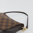 LOUIS VUITTON Damier Ebene Trousse Makeup Pouch N51982 LV Auth ar13958V-8