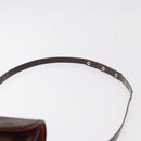 LOUIS VUITTON Damier Ebene Pochette Florentine Waist Bag N51856 LV Auth ar13959V-14