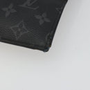 LOUIS VUITTON Monogram Eclipse Grand Sac Pouch M44733 LV Auth ar13960-10