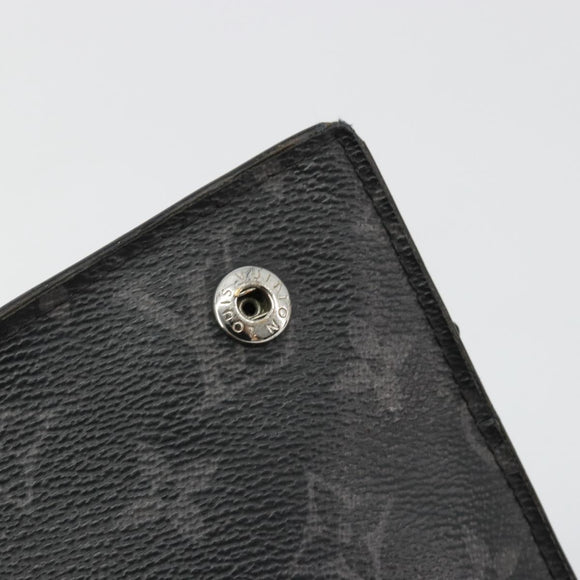 LOUIS VUITTON Monogram Eclipse Grand Sac Pouch M44733 LV Auth ar13960