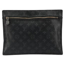 LOUIS VUITTON Monogram Eclipse Grand Sac Pouch M44733 LV Auth ar13960-2