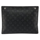 LOUIS VUITTON Monogram Eclipse Grand Sac Pouch M44733 LV Auth ar13960-3